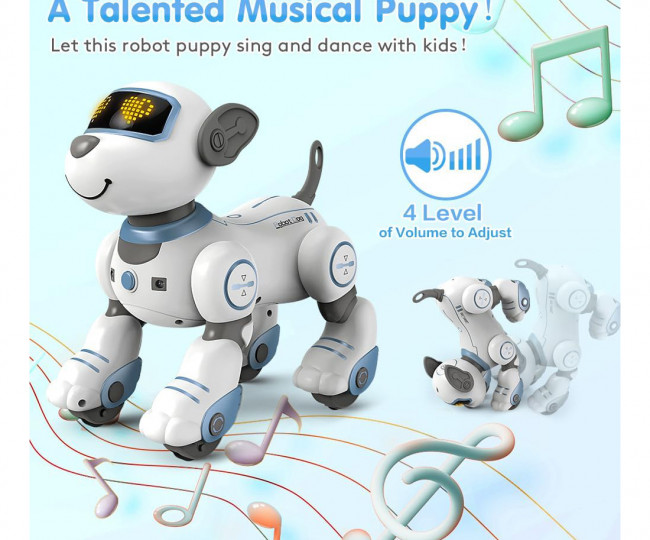 Інтерактивна іграшка Робот-Собака з 17 функціями